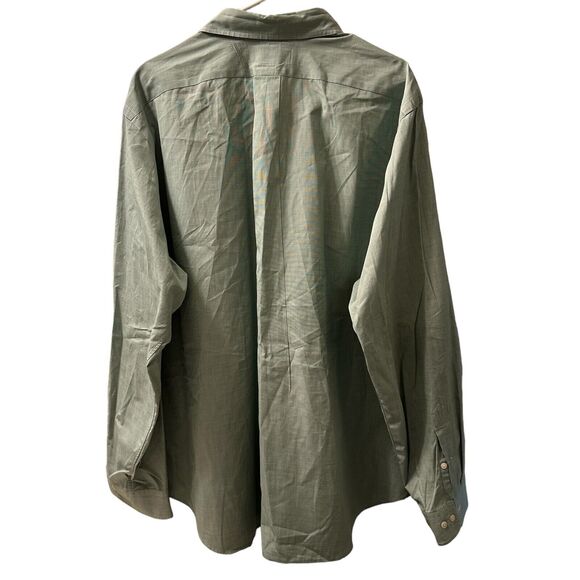 Ralph Lauren Men's Classic Mint Green Button Front Dress Shirt Size 18-36/37 - Picture 2 of 6